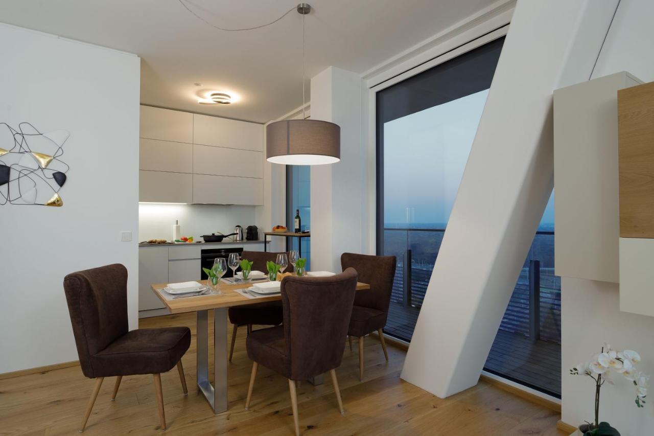 Triiiple Suites Level 21 Mit Balkon Und Tiefgarage 비엔나 외부 사진